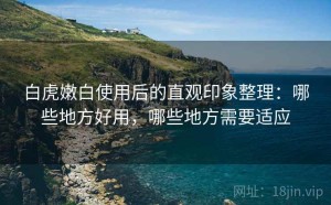 白虎嫩白使用后的直观印象整理：哪些地方好用，哪些地方需要适应